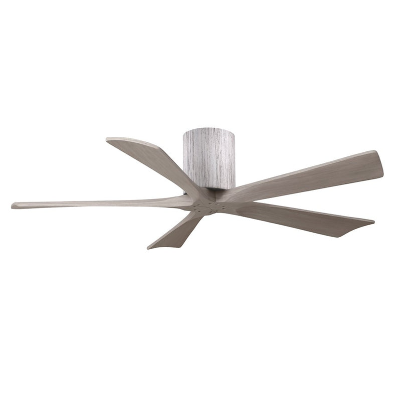 Matthews Fans Irene 5H 52in 5-Blade Ceiling Fan | Barnwood & Gray Ash Solid Wood Blades | Living Room & Bedroom | Model IR5H-BW-GA-52
