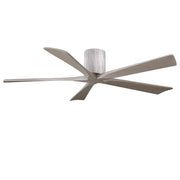 Matthews Fans Irene-5H 60in 5-Blade Ceiling Fan | Rustic Barn Wood and Gray Ash Solid Wood Blades | Living Room & Bedroom | Model IR5H-BW-GA-60