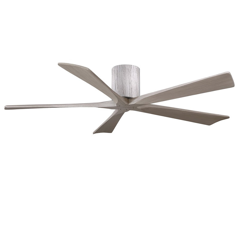 Matthews Fans Irene-5H 60in 5-Blade Ceiling Fan | Rustic Barn Wood and Gray Ash Solid Wood Blades | Living Room & Bedroom | Model IR5H-BW-GA-60