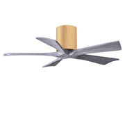 Matthews Fans Irene-5H 42in 5-Blade Ceiling Fan | Contemporary Light Maple and Barnwood Tone | Living Room & Bedroom | Model IR5H-LM-BW-42