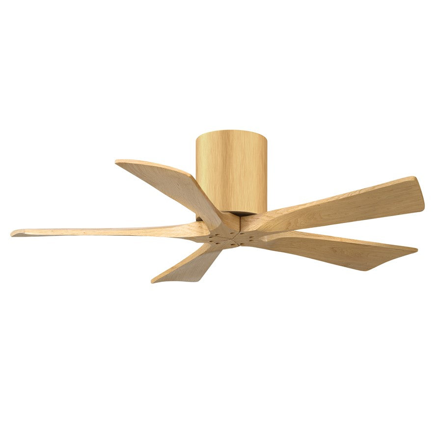 Matthews Fan Irene-5H 42" 5-Blade Flush Paddle Fan, Maple Tone - IR5H-LM-LM-42