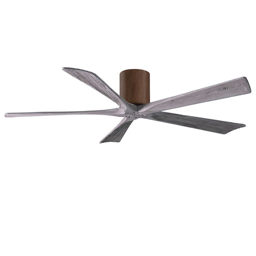 Matthews Fans Irene 5H 60in 5-Blade Ceiling Fan | Rustic Walnut & Barnwood Solid Wood Blades | Living Room & Bedroom | Model IR5H-WN-BW-60