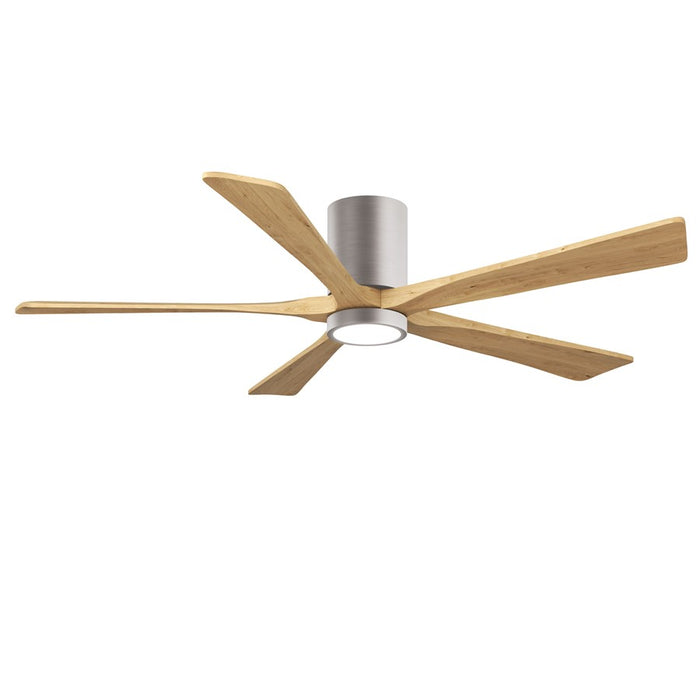Matthews Fan Irene-5HLK 60" 5-Blade Flush Paddle Fan, Nickel - IR5HLK-BN-LM-60