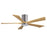 Matthews Fan Irene-5HLK 52" 5-Blade Flush Paddle Fan, Pewter