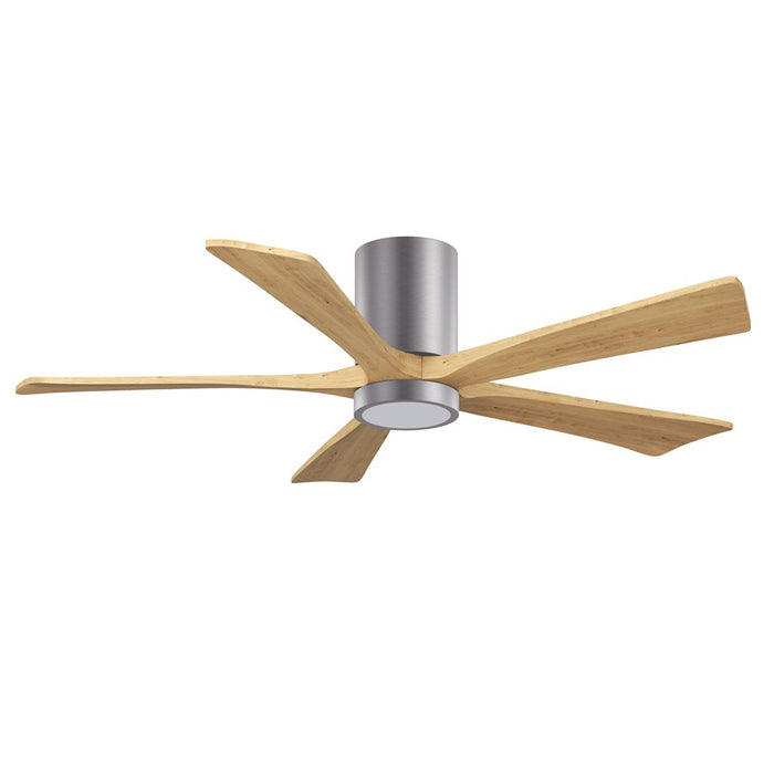 Matthews Fan Irene-5HLK 52" 5-Blade Flush Paddle Fan, Pewter