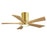 Matthews Fan Irene-5HLK 42" 5-Blade Flush Paddle Fan, Brass - IR5HLK-BRBR-LM-42
