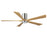 Matthews Fan Irene-5HLK 60" 5-Blade Flush Paddle Fan, Chrome