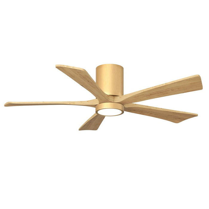 Matthews Fan Irene-5HLK 52" 5-Blade Flush Paddle Fan, Maple - IR5HLK-LM-LM-52