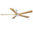 Matthews Fan Irene-5HLK 60" 5-Blade Flush Paddle Fan, White