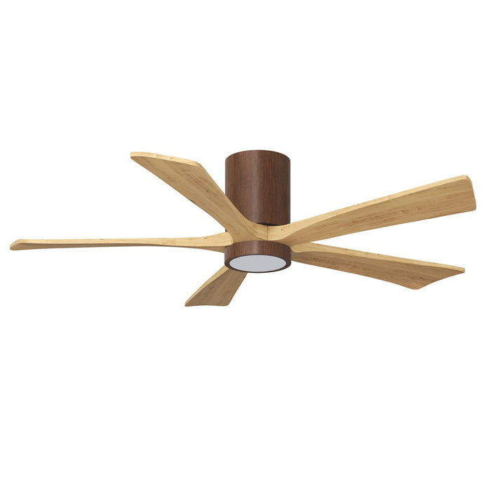 Matthews Fan Irene-5HLK 52" 5-Blade Flush Paddle Fan, Walnut