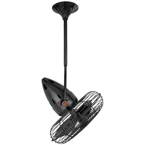 Matthews Fans Fan Jarold Direcional Ceiling Fan, Black Nickel