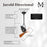 Matthews Fans Jarold Direcional Directional Ceiling, Black Nickel