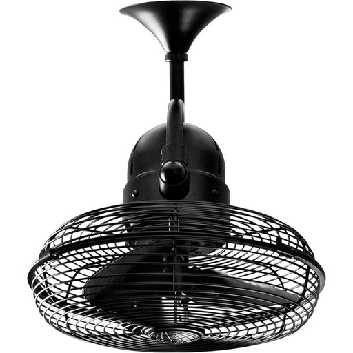 Matthews Fans Fan Kaye Oscillating Wall Fan, Matte Black/Matte Black - KC-BK