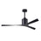 Matthews Fans Fan Molly Ceiling Fan, Matte Black - MK-BK-BK