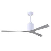 Matthews Fan Company Molly 3 Blade Ceiling Fan, Barn Wood/Gloss White - MK-WH-BW