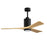 Matthews Fan Patricia-3 52" 3-Blade Ceiling Fan, Matte Black