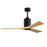 Matthews Fan Patricia-3 52" 3-Blade Ceiling Fan, Matte Black