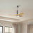 Matthews Fan Patricia-3 42" 3-Blade Ceiling Fan, Brushed Nickel