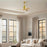 Matthews Fan Patricia-3 42" 3-Blade Ceiling Fan, Brushed Brass