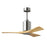 Matthews Fan Patricia-3 42" 3-Blade Ceiling Fan, Polished Chrome