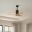 Matthews Fan Patricia-3 42" 3-Blade Ceiling Fan, Textured Bronze