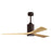 Matthews Fan Patricia-3 60" 3-Blade Ceiling Fan, Textured Bronze