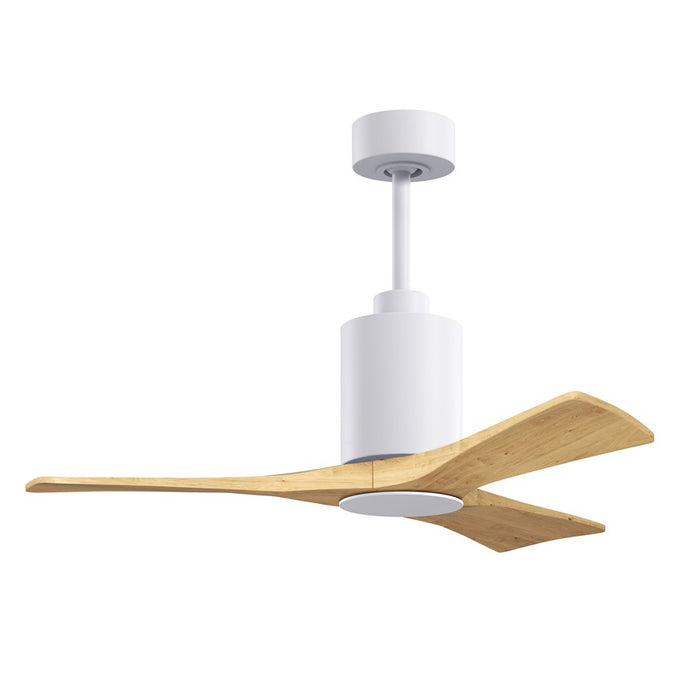 Matthews Fan Patricia-3 42" 3-Blade Ceiling Fan, Gloss White