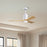 Matthews Fan Patricia-3 52" 3-Blade Ceiling Fan, Gloss White