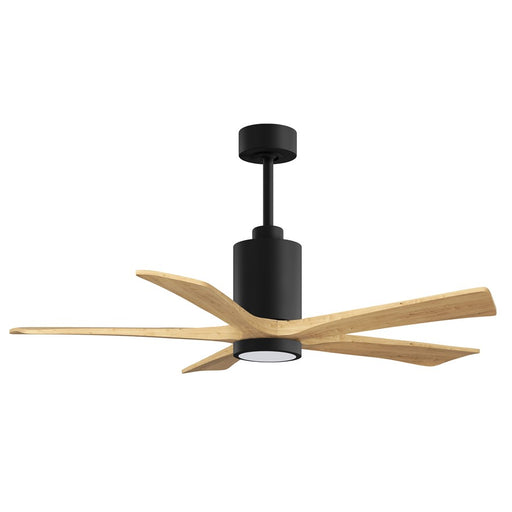 Matthews Fan Patricia-5 52" 5-Blade Ceiling Fan, Matte Black
