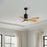 Matthews Fan Patricia-5 52" 5-Blade Ceiling Fan, Matte Black