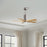 Matthews Fan Patricia-5 42" 5-Blade Ceiling Fan, Brushed Nickel
