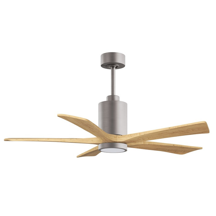 Matthews Fan Patricia-5 52" 5-Blade Ceiling Fan, Brushed Nickel