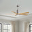Matthews Fan Patricia-5 60" 5-Blade Ceiling Fan, Brushed Nickel