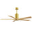 Matthews Fan Patricia-5 60" 5-Blade Ceiling Fan, Brushed Brass