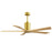 Matthews Fan Patricia-5 60" 5-Blade Ceiling Fan, Brushed Brass