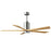 Matthews Fan Patricia-5 60" 5-Blade Ceiling Fan, Polished Chrome