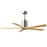 Matthews Fan Patricia-5 60" 5-Blade Ceiling Fan, Polished Chrome