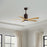 Matthews Fan Patricia-5 52" 5-Blade Ceiling Fan, Textured Bronze