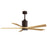 Matthews Fan Patricia-5 60" 5-Blade Ceiling Fan, Textured Bronze