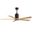 Matthews Fan Patricia-5 60" 5-Blade Ceiling Fan, Textured Bronze