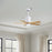 Matthews Fan Patricia-5 42" 5-Blade Ceiling Fan, Gloss White