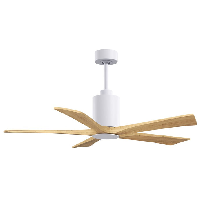 Matthews Fan Patricia-5 52" 5-Blade Ceiling Fan, Gloss White