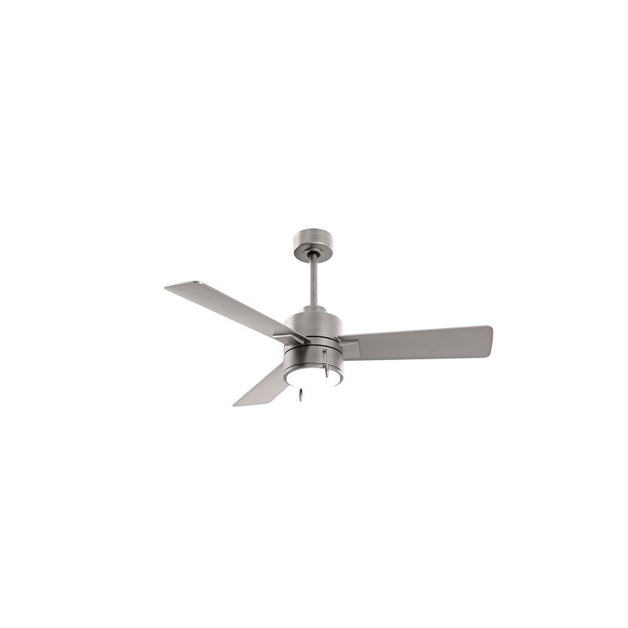 Matthews Fan Steven 42" 3-Blade Ceiling Fan, LED, Brushed Nickel - SS-BN-BN-42
