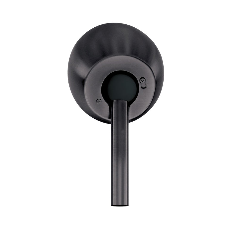 Matthews Fan Slant Ceiling Mount | Black Nickel Metal | Vaulted Ceilings up to 29° | 6in W x 2in H | Model SlantMt-BKN