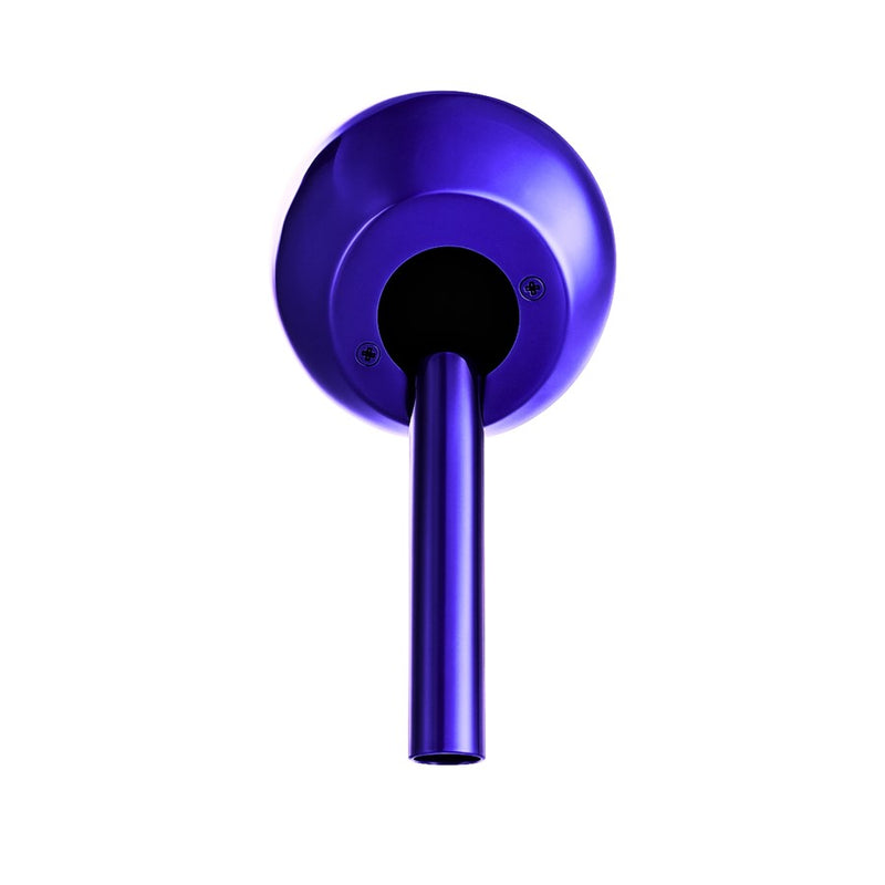 Matthews Fan Slant Ceiling Mount | Blue Metal | Vaulted Ceilings up to 29° | 6in W x 2in H | Model SlantMt-BLUE