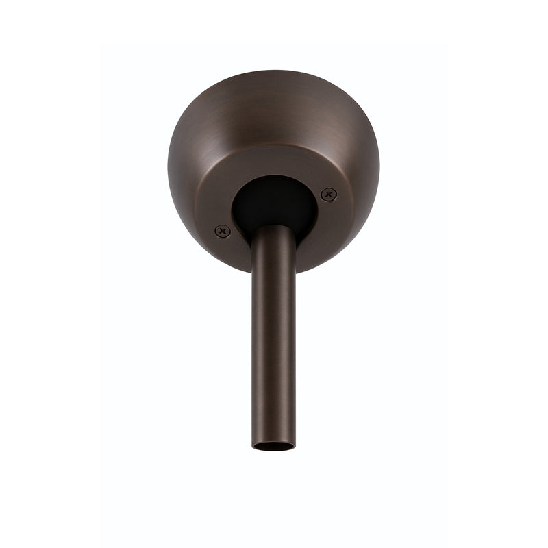 Matthews Fan Slant Ceiling Mount up to 29° | Contemporary Bronzette Metal | Vaulted Ceilings & Pitched Roofs | 6in W x 2in H | Model SlantMt-BZZT
