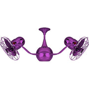 Matthews Fans Fan Vent Bettina Rotational Ceiling, Ametista - VB-LTPURPLE-WD