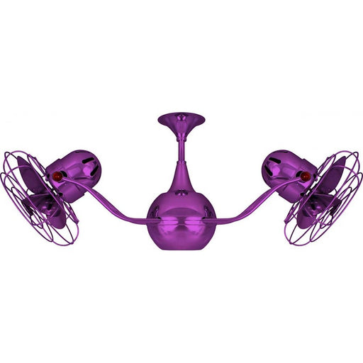 Matthews Fans Fan Vent Bettina Rotational Ceiling, Ametista - VB-LTPURPLE-WD