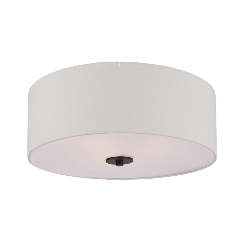 Maxim Lighting 7.75" x 18" Bongo 3 Lt Semi Flush, Bronze