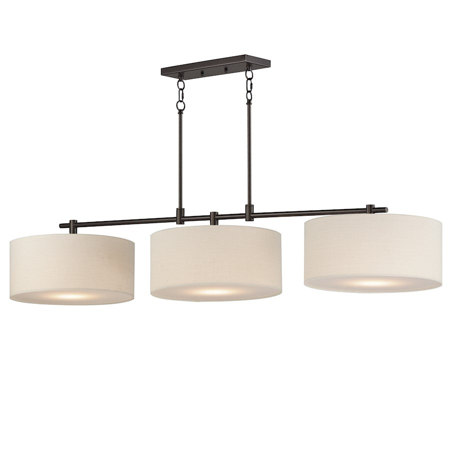 Maxim Lighting Bongo 3 Light Pendant, Oil Rubbed Bronze - 10017OMOI